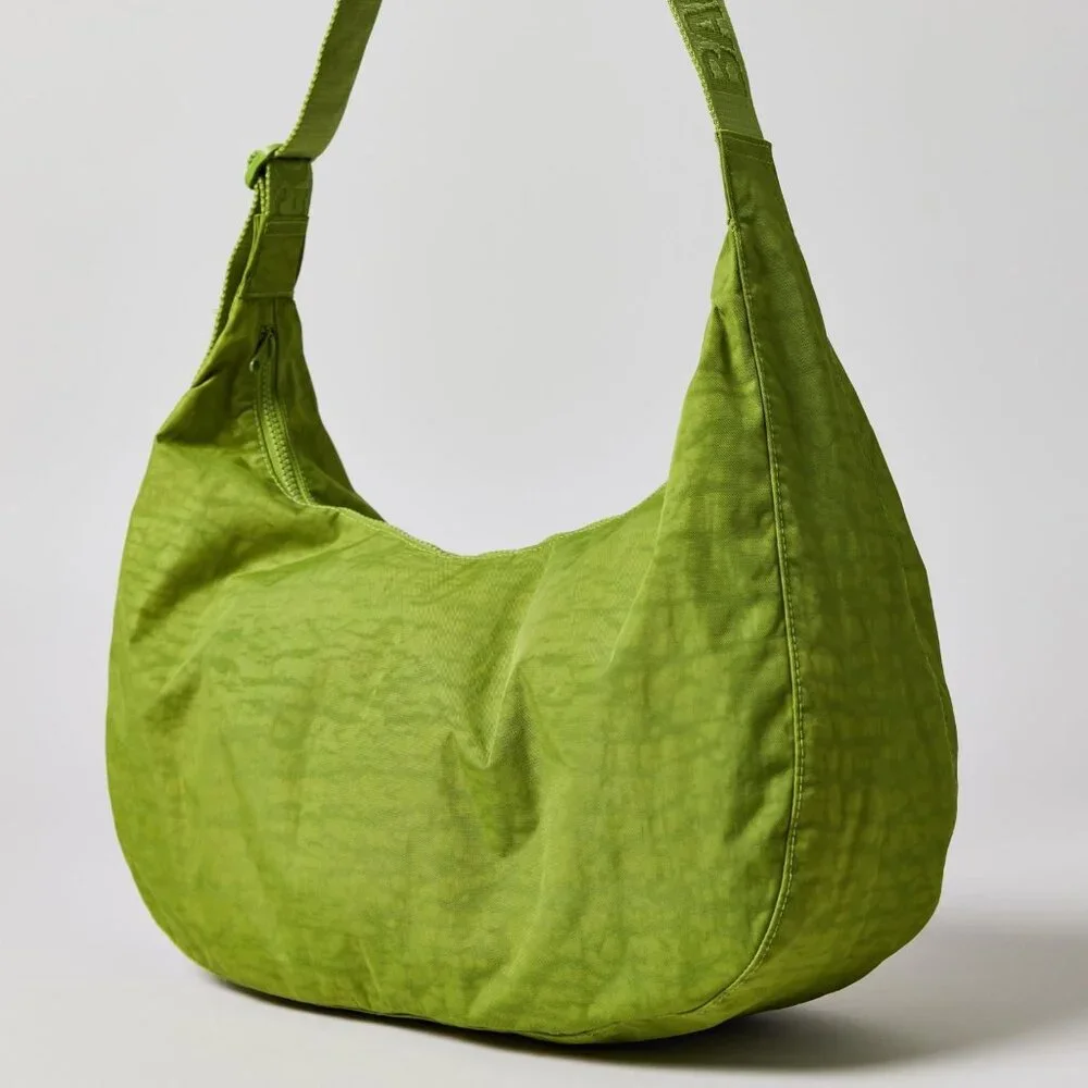 NWT Baggu Large Crescent Bag - Green Juice - Picture 4 of 8